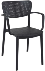 Loft Black Πολυθρονα Πολ/νιου