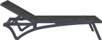 Pacific Ξαπλωστρα Dark Grey/black Πολ/νιου