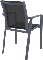 Pacific Πολυθρονα Dark Grey/black Πολ/νιου