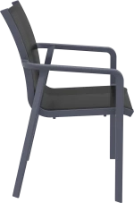 Pacific Πολυθρονα Dark Grey/black Πολ/νιου