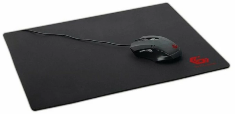 Mousepad Gaming Gembird Mp-game-l Μαύρο (40 X 45 Cm)