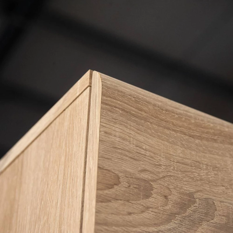 Ντουλάπα Μονόφυλλη Εισόδου Solo 55x34x197 Sonoma Wenge Και Mdf