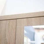 Ντουλάπα Δίφυλλη Top Mix 60x33x183cm Σονόμα Με Καθρέπτη