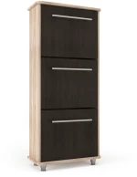 Παπουτσοθήκη Niag580 58x26.5x132εκ Wenge-sonoma