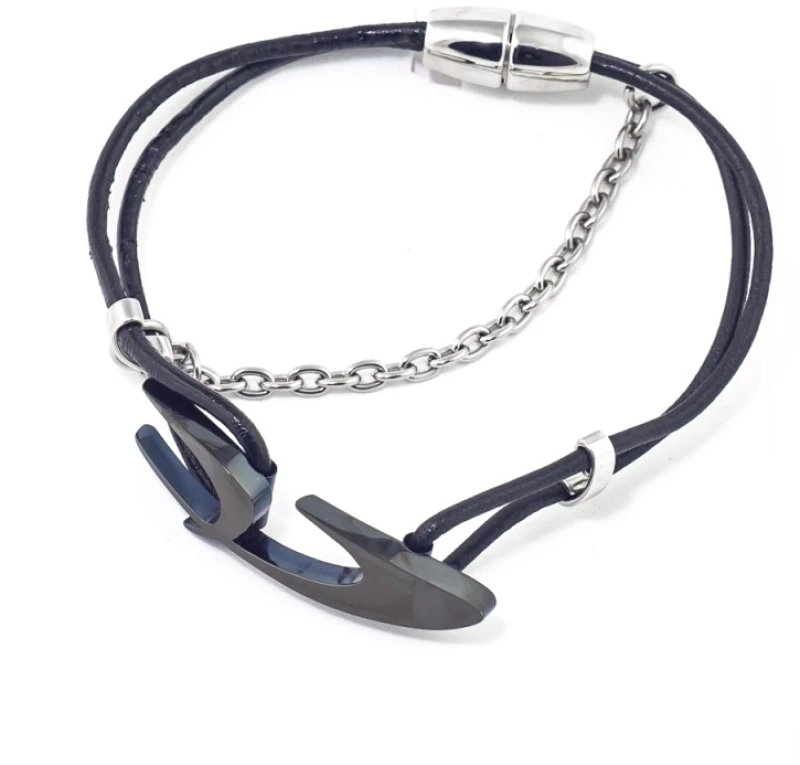Γυναικεία Βραχιόλια Chronotech 80108 Χάλυβας Ασημί (20 Cm)