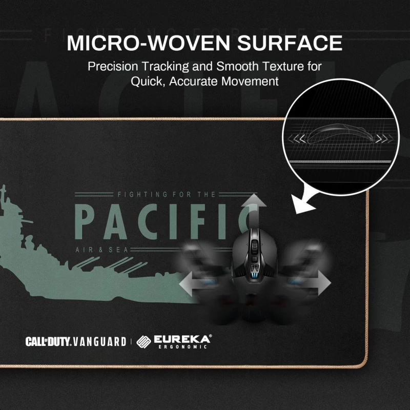 Gaming Mousepad - Eureka Ergonomic Cod-mp04