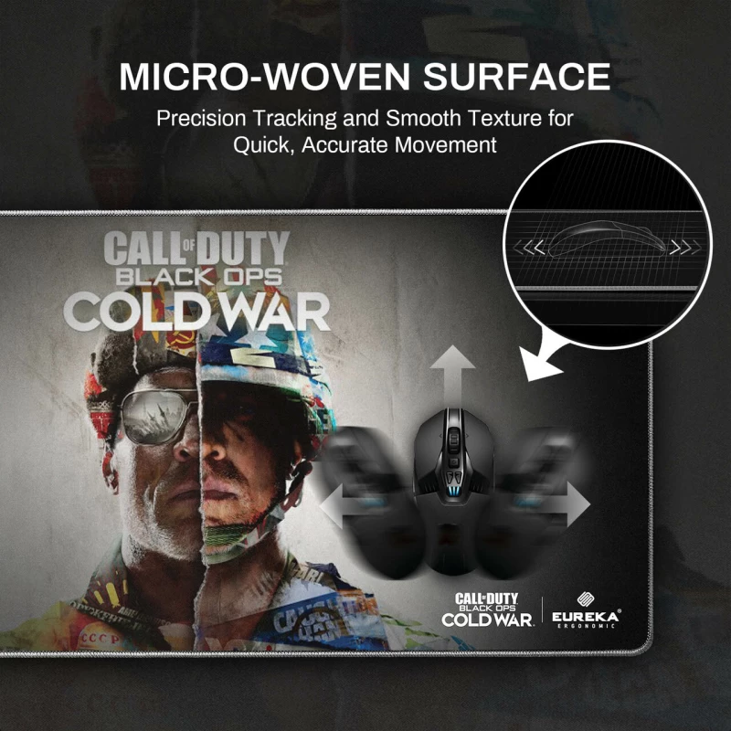 Gaming Mousepad - Eureka Ergonomic Cod-mp09