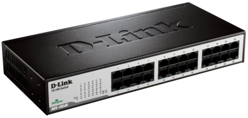 290709 D-link Des-1024d 100mbps Rackable Ethernet Switch 24 Θυρών