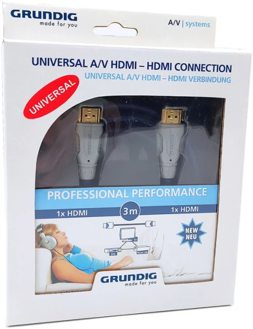 295229 Grundig Καλώδιο Hdmi 3m