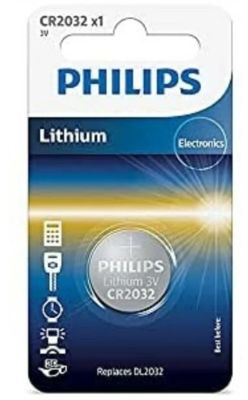 Μπαταρίες Κουμπιά Λιθίου Philips Cr2032