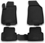 Chevrolet Aveo 2011+ Πατακια Μαρκε Λαστιχο Σκαφακια (μαυρο) - 4 Τεμ.
