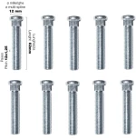 Μπουζονια 12x1.25 62mm 10τεμ.
