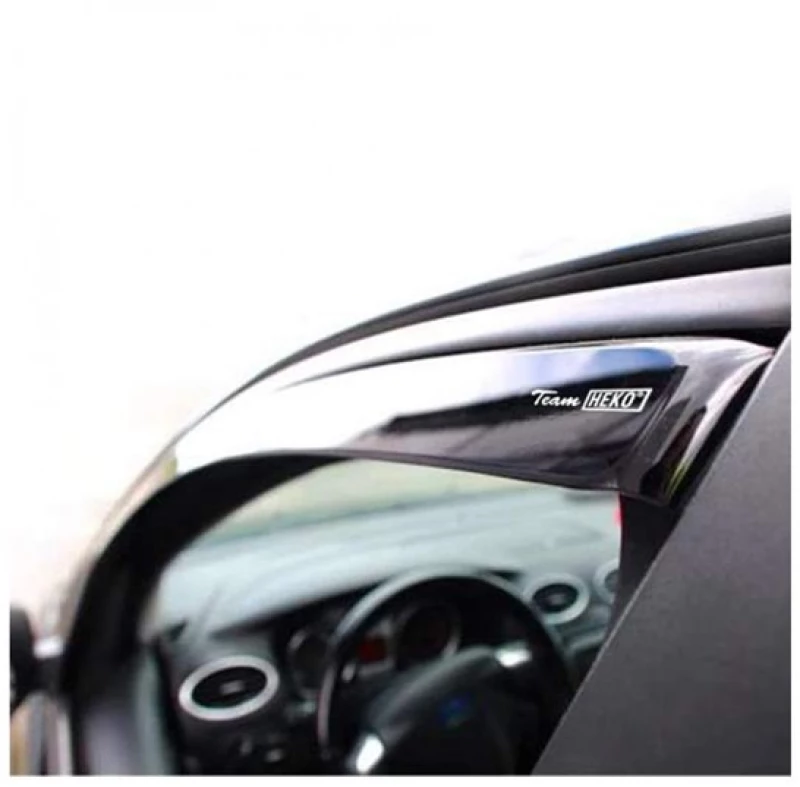 Kia Pro Ceed 3d 2007-2012 Ζευγαρι Ανεμοθραυστεσ Απο Ευκαμπτο Φιμε Πλαστικο Heko - 2 Τεμ.