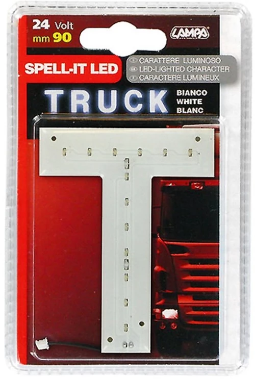 Γραμμα Τ Λευκο 24v Led