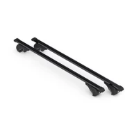 Μπαρεσ Οροφησ Για S/w Rail-top 127cm Μαυρεσ Απο Ατσαλι Με Κλειδι 2τεμ.