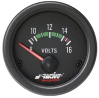 Βολτομετρο 52mm Μαυρο