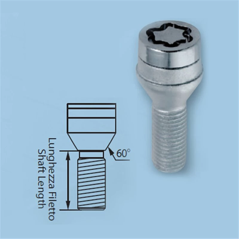 Μπουλονια Ασφαλειασ 12x1,25 29,2mm (19) Κωνικα A060