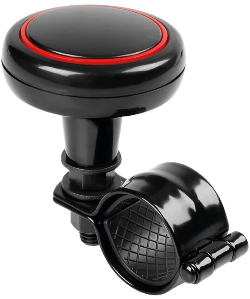 Τεμπελησ Τιμονιου Spinny Ring 60mm Για Τιμονια 30-37mm (μαυρο/κοκκινη Ριγα)
