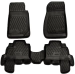 Jeep Wrangler 5d 2007+ Πατ.μαρκ.λαστιχο Σκαφακια (μαυρο) - 4τεμ.