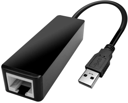 Powertech Converter Usb 2.0 Σε Ethernet Cab-u038, 0.2m, Μαύρο