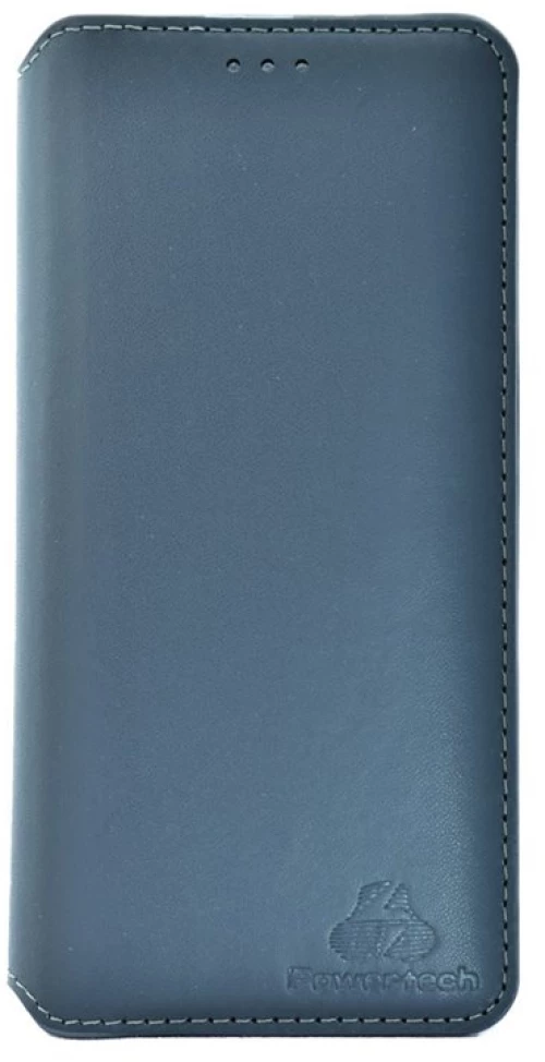 Powertech Θήκη Slim Leather Για Iphone Xs Max, Γκρι