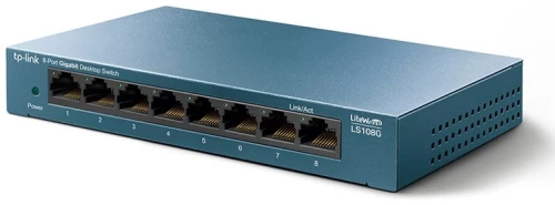 Tp-link Desktop Switch Ls108g, 8-port 10/100/1000mbps, Ver. 1.0