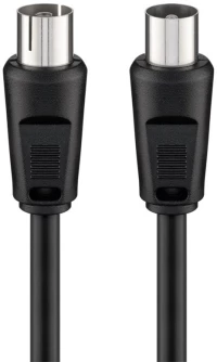 Goobay Καλώδιο Κεραίας Αρσενικό Σε Θηλυκό 11564, 70db, Ccs, 10m, Μαύρο