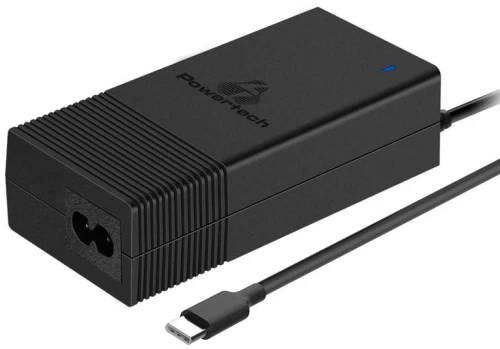 Powertech Φορτιστής Laptop Pt-975, Usb Type-c Pd, Universal, 65w, Μαύρος