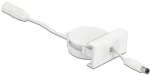 Delock Module Καλώδιο Τροφοδοσίας Easy 45 81377, Ανασυρόμενο 50cm, Λευκό