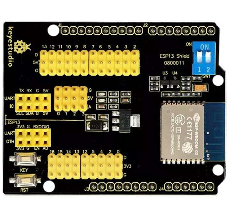 Keyestudio Esp13 Shield Serial Port Module Ks0366 Για Arduino