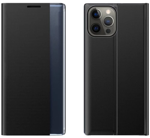 Powertech Θήκη Sleep Mob-1715 Για Iphone 13 Pro, Μαύρη