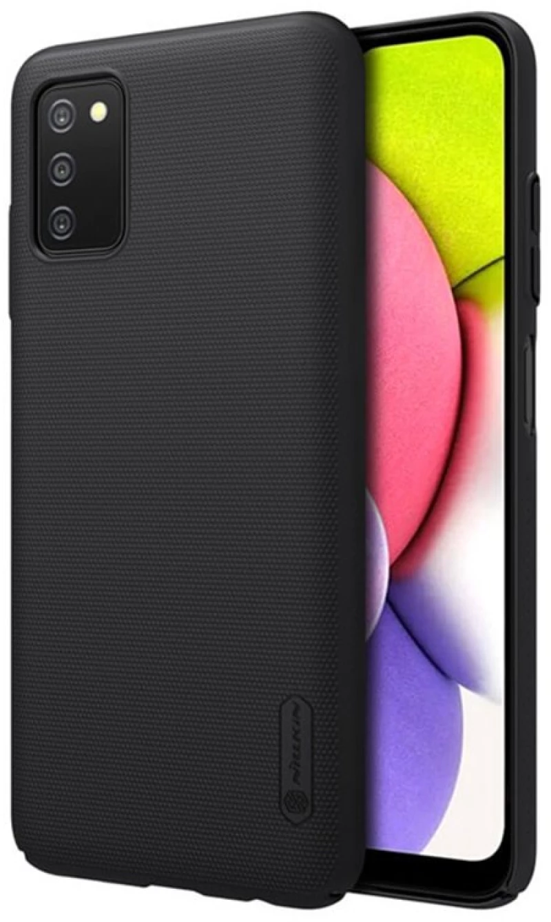Nillkin Θήκη Super Frosted Shield Για Samsung Galaxy A03s/a037g, Μαύρη