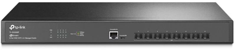 Tp-link L2+ Managed Switch Tl-sx3008f, 8-ports 10gbps Sfp+, Ver. 1.0