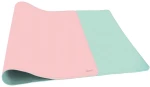 Nod Status Xl Pink-mint Green Leather Mousepad, 800x350x1.8mm