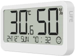 Life Contempo Plus White Thermometer And Hyrgometer