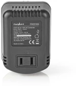 Nedis Poco104 Power Converter 230 V Ac - 110v Ac 45 W Unearthed Usa Output