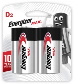 Energizer D-lr20/2tem Max Alkaline