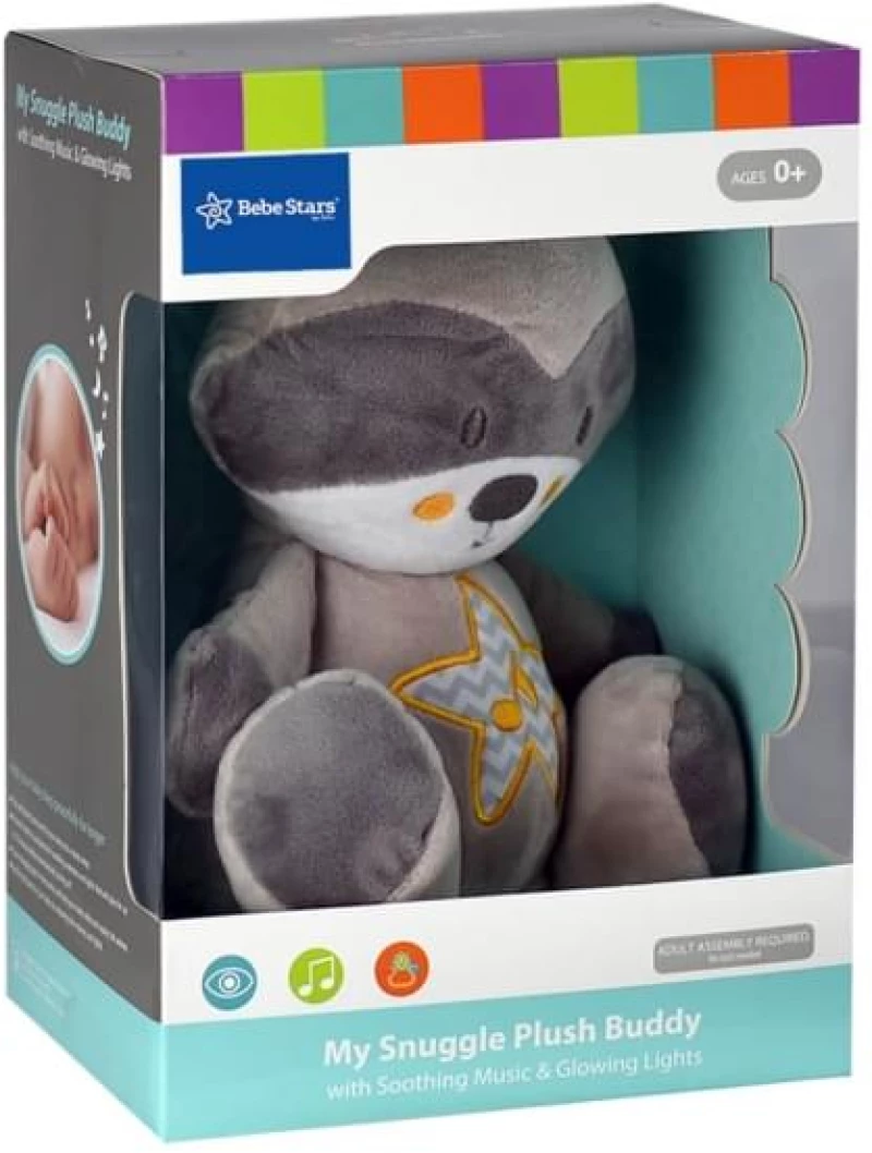 Φωτεινός Αγκαλίτσας Bebe Stars Raccoon