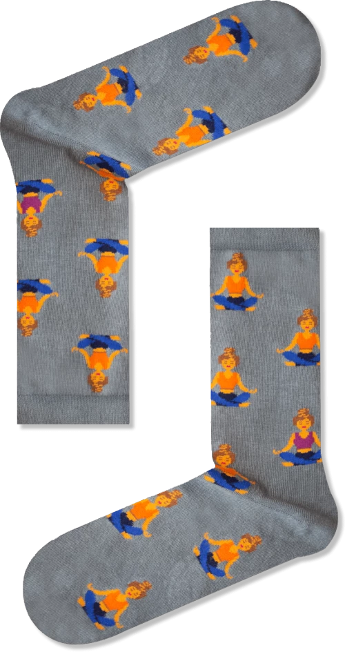 Unisex Κάλτσες "Meditation" 1τμχ