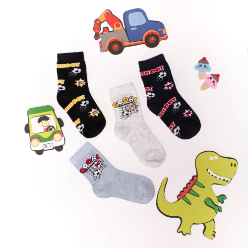Vtex Socks Παιδικές Κάλτσες Σετ "Goal Goal"