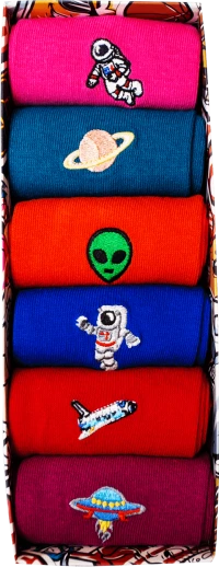 Vtex Socks Σετ Κάλτσες Space 6τμχ
