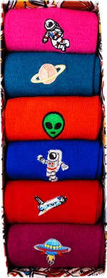 Vtex Socks Σετ Κάλτσες Space 6τμχ