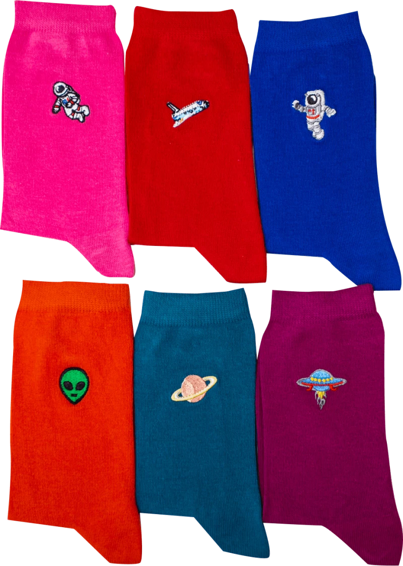 Vtex Socks Σετ Κάλτσες Space 6τμχ