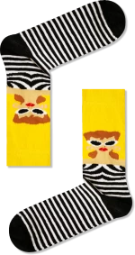 Vtex Socks Γυναικείες Κάλτσες Yellow Diva