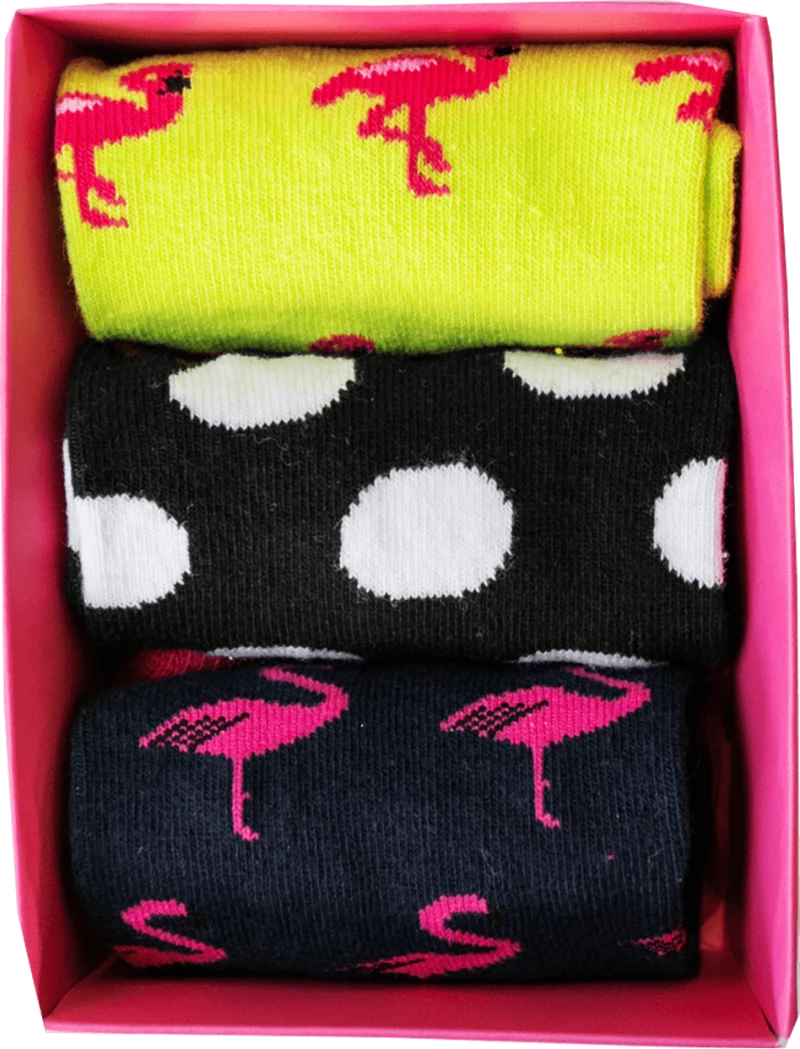 Vtex Socks Σετ Κοντές Flamingo