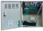 POWERTECH τροφοδοτικό CP1209-10A-B για CCTV-Alarm, DC12V 10A, 9 κανάλια