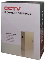 POWERTECH τροφοδοτικό CP1209-10A-B για CCTV-Alarm, DC12V 10A, 9 κανάλια