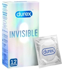 Durex | Προφυλακτικά Invisible | 12τμχ