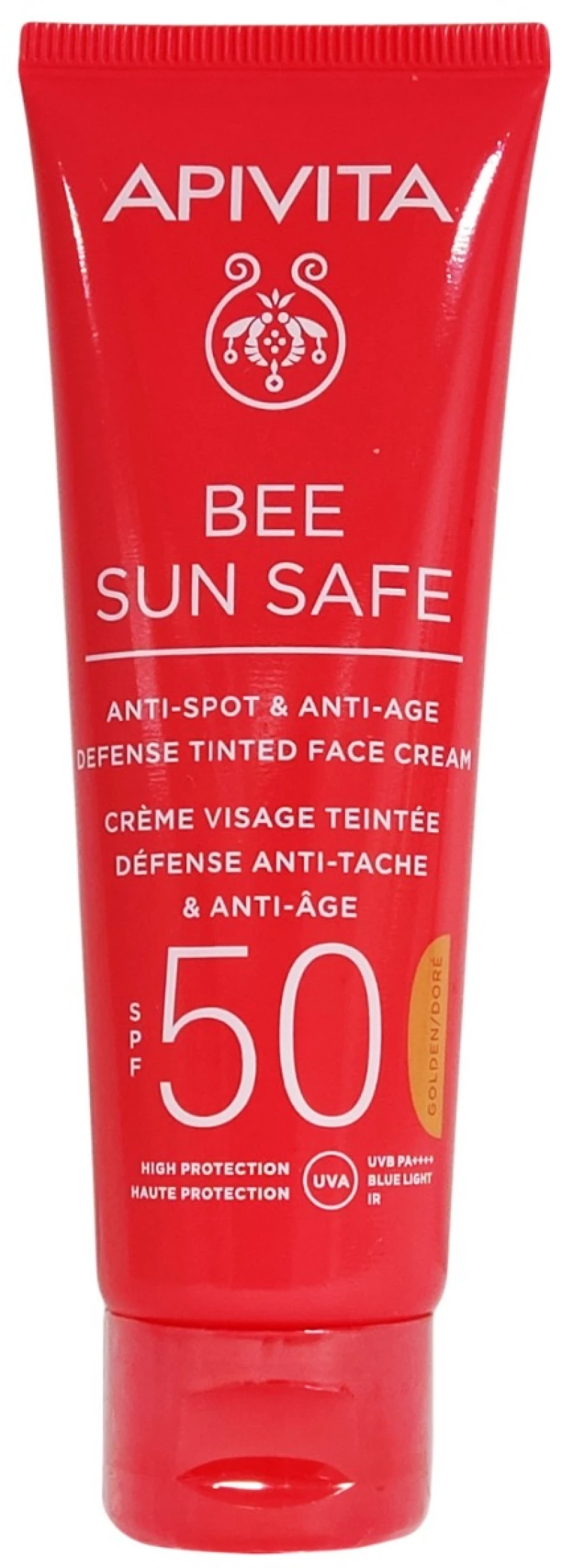 Apivita |Bee Sun Safe Anti-Spot & Anti-Age Defence Tinted Face Cream