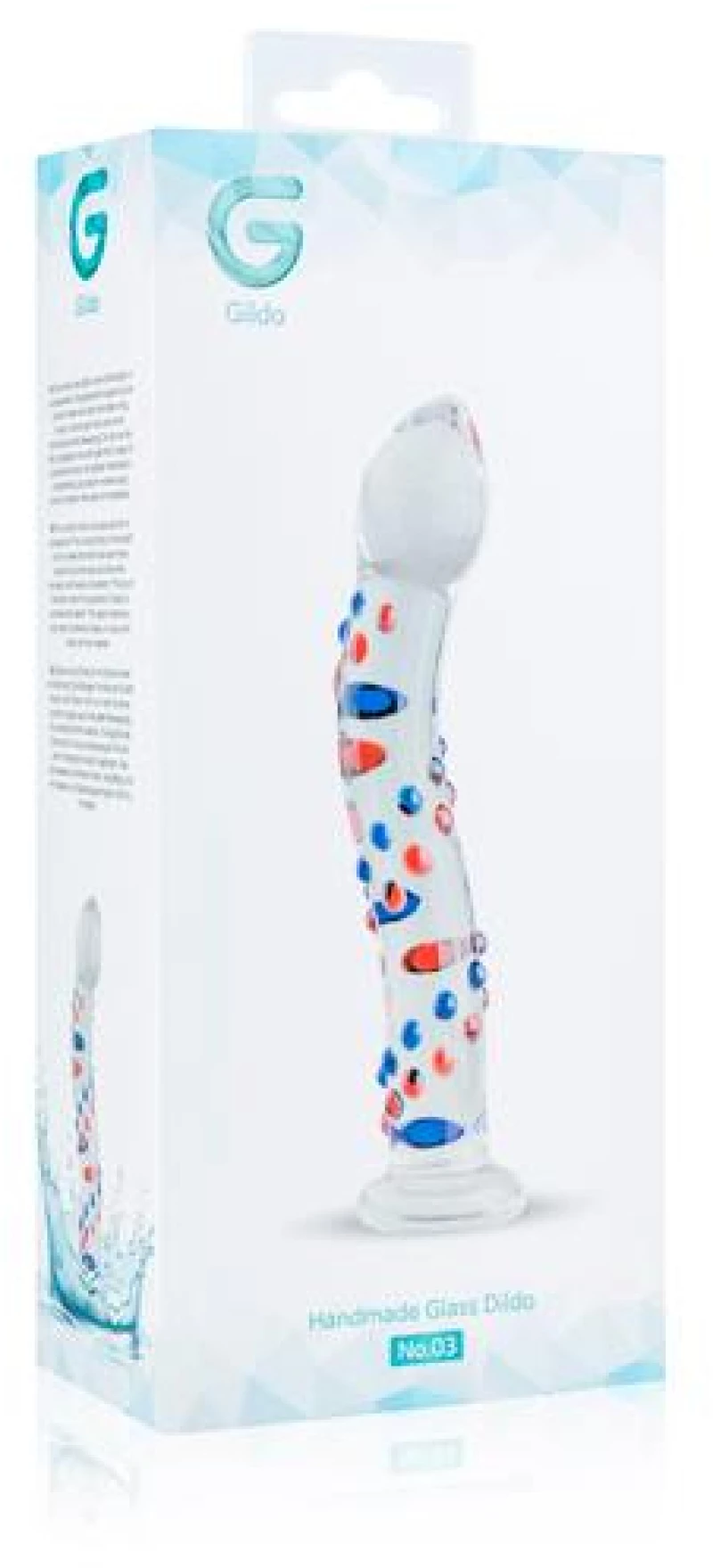 GILDO GLASS DILDO No.3 18.5cm